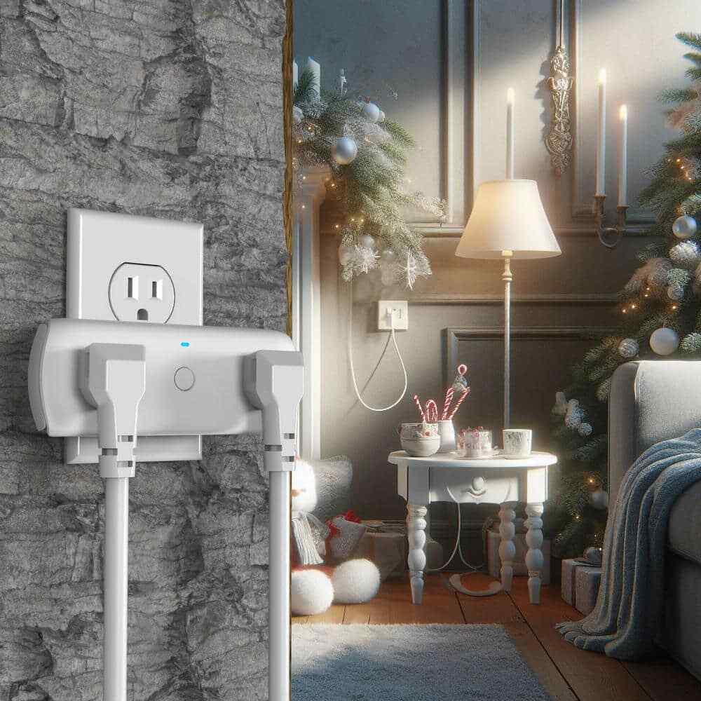 Commercial Electric Wireless Indoor Remote Control AC/DC Adapter White 3-Pack