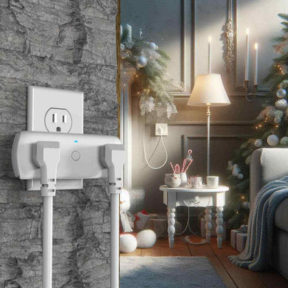 Commercial Electric Wireless Indoor Remote Control AC/DC Adapter White 3-Pack