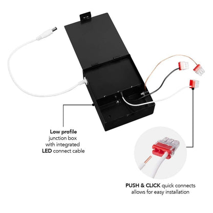 Commercial Electric 10" LED InfinitiEdge Canless Recessed Light Adjustable CCT