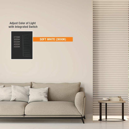 Commercial Electric Integrated LED 6" Retrofit Ultra Slim  Recessed Light, White