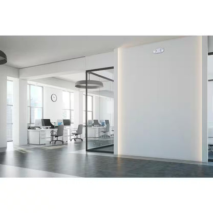 Commercial Electric Oval 11-Watt 3.6-Volt Battery White LED Emergency Light