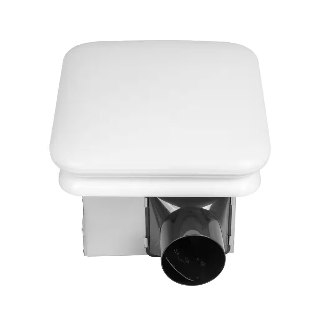 Commercial Electric 50 CFM Ceiling Mount Room Size Install Exhaust Fan CCT LED