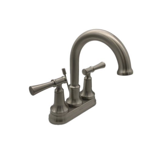 Chamberlain 4 in. Centerset 2-Handle Bathroom Faucet, SpotShield Brushed Nickel