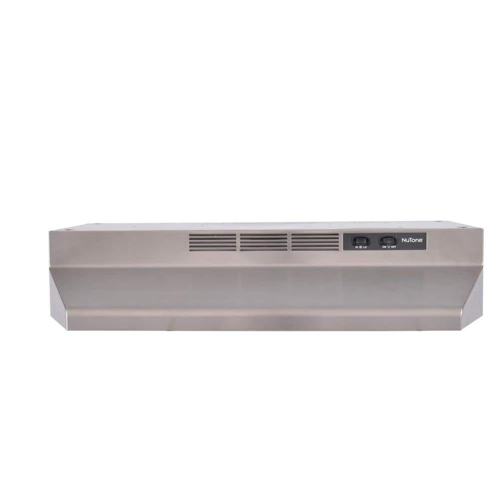 Broan-NuTone RL6200 30" Ductless Under Cabinet Range Hood +Light Stainless Steel