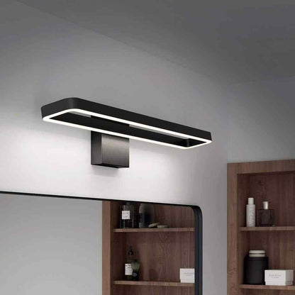 Artika Hinge 27" 1-Light Black Modern LED 3 CCT Vanity Light Bar for Bathroom