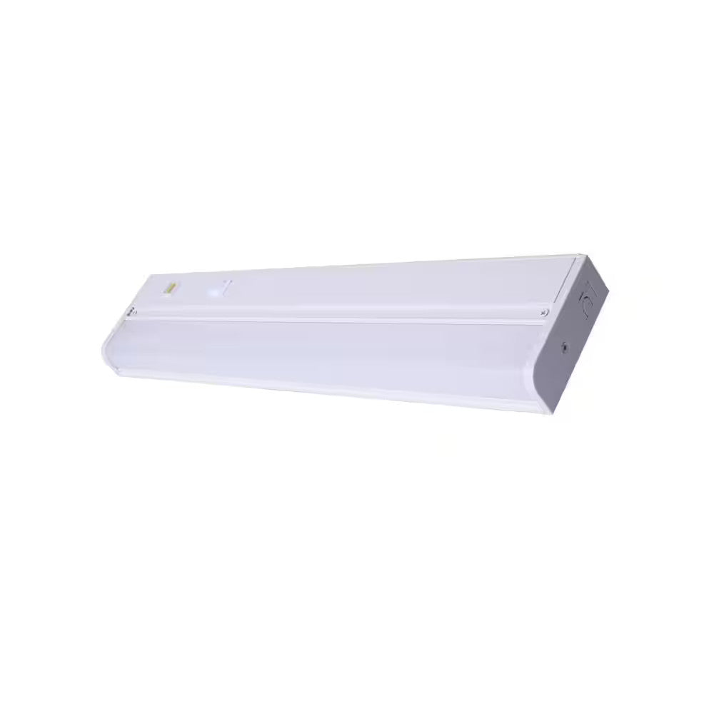 Commercial Electric 18" Hardwired White LED 5 CCT Linkable Under Cabinet Light