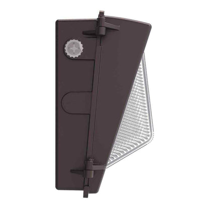 Commercial Electric LED Bronze Dusk to Dawn Wall Pack Light 3000K-5000K