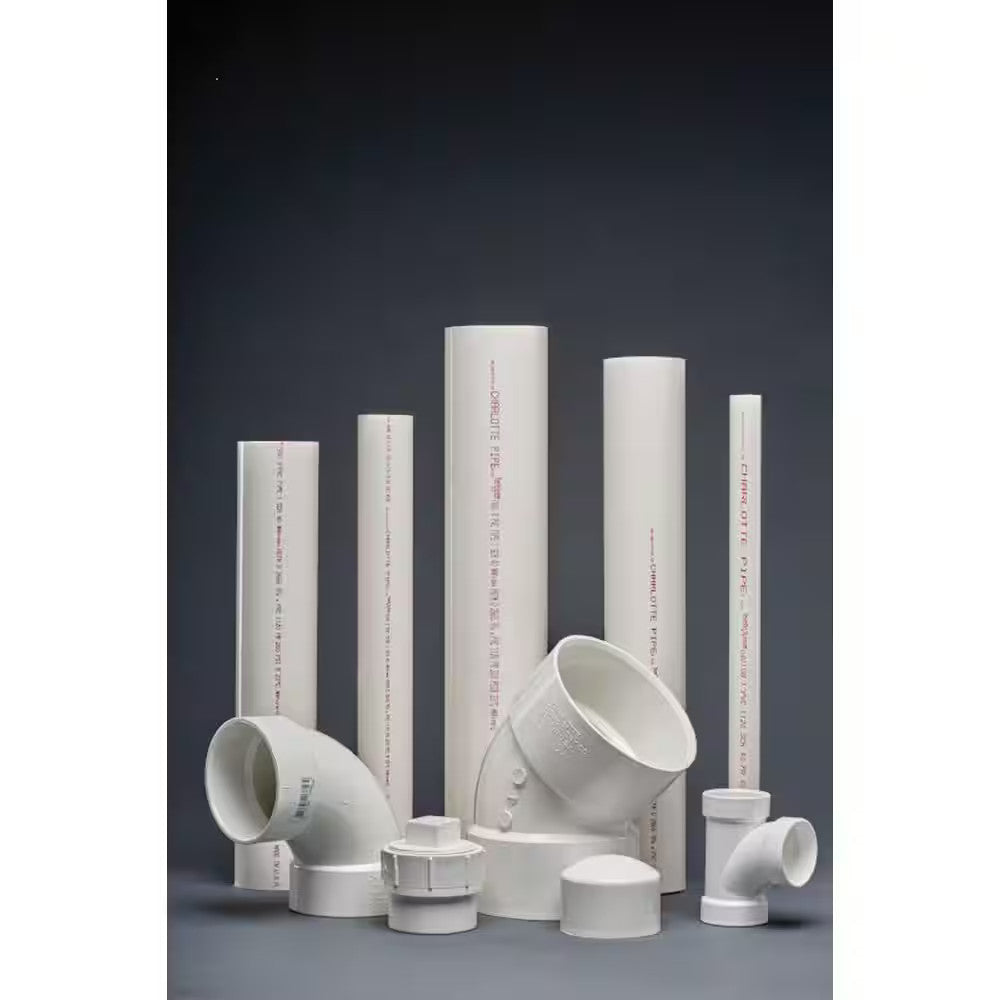 Charlotte Pipe 6 in. x 6 in. x 6 in. PVC DWV Wye PVC 00600 1600