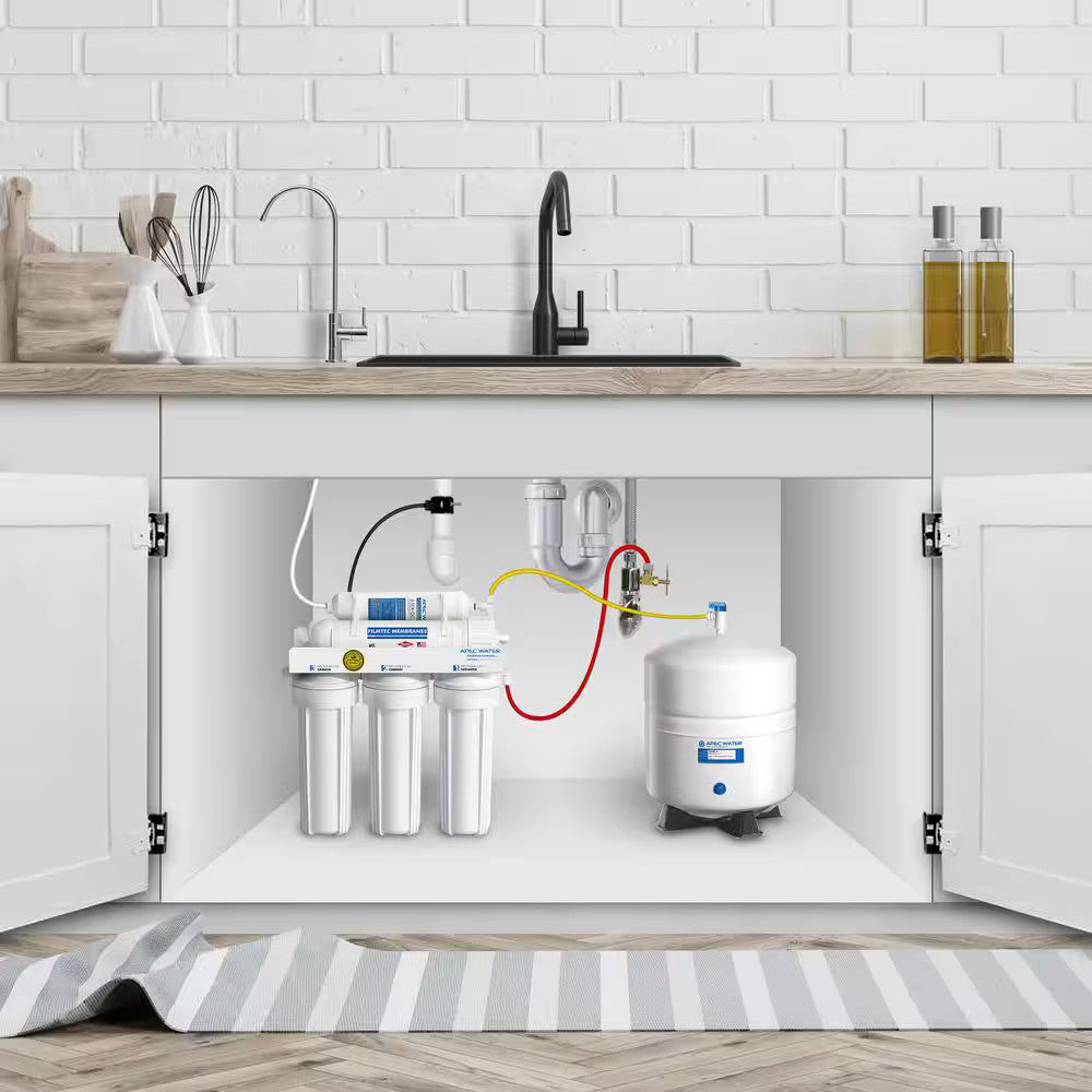 APEC Water Systems Tank-4 4 Gallon Residential Pre-Pressurized Reverse Osmosis