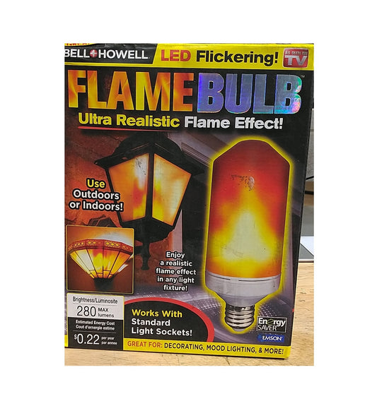 Bell + Howell T60 280 Lumens Flame Design Soft White LED Light Bulb