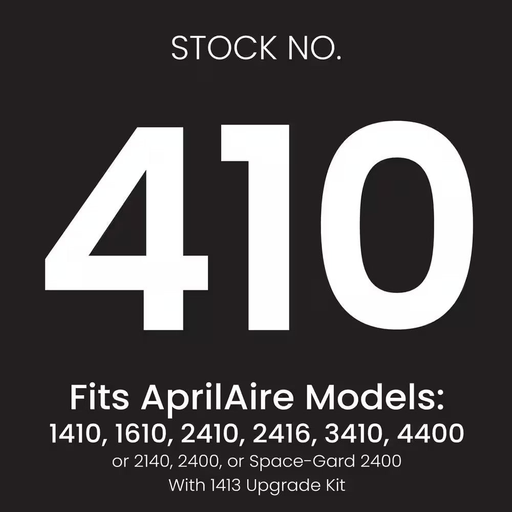 Aprilaire 16 x 25 x 4 410 Air Cleaner Filter MERV 11 Whole-House Air Purifier