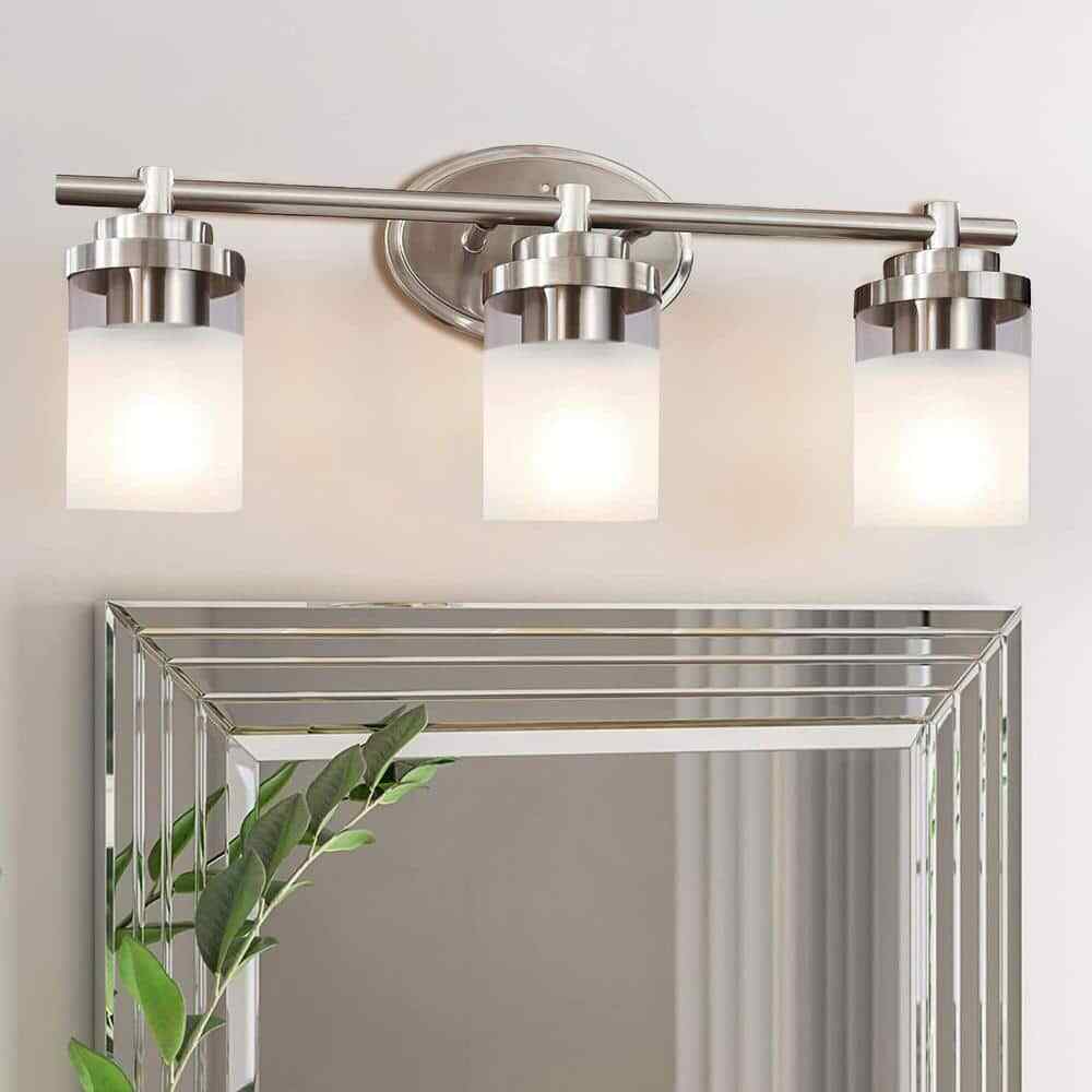 Cedar Hill 3-Light Silver Vanity Light 412305