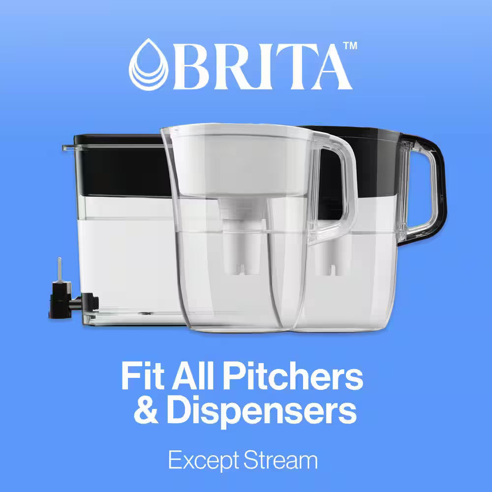 Brita Standard Water Pitcher Replacement Water Filters BPA Free 3-Pack