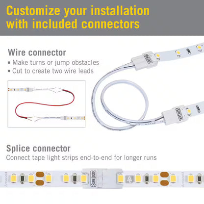 Armacost RibbonFlex Pro 16 ft. 5 m 12-Volt White LED Tape Light 120 LED/m 2700K