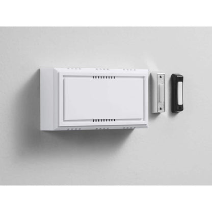 Defiant Wired Deluxe Contractor Doorbell Kit with 2 Wired Push Buttons