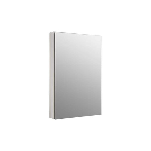 Catalan 24"x36" Recessed/Surface Mount Medicine Cabinet Satin Anodized Aluminum