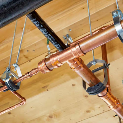 *2 PACK* Viega ProPress 1 in. x 1 in. x 1/2 in. Press Copper Reducing Tee 79321