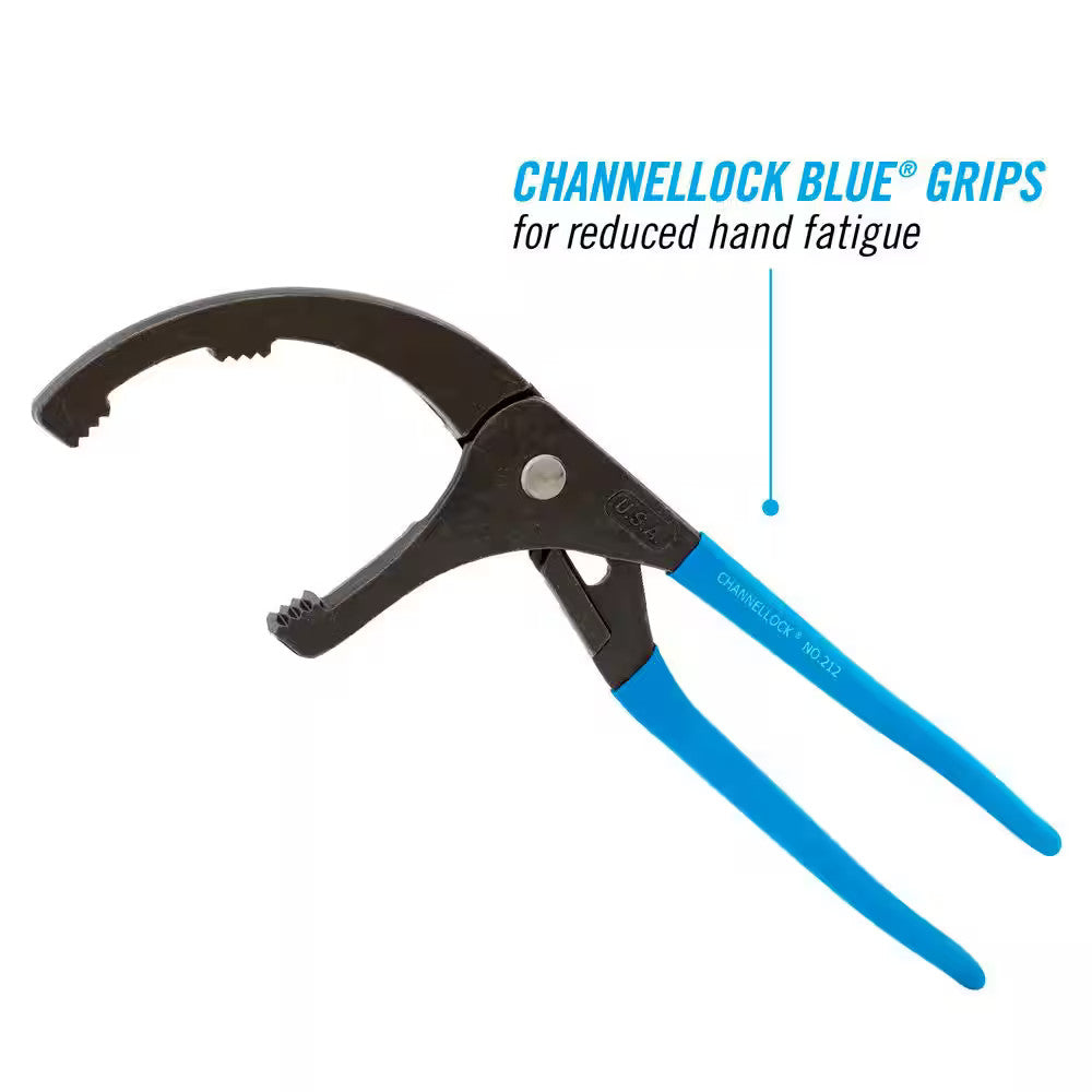Channellock 12 in. PVC and Oil Filter Tongue and Groove Plier