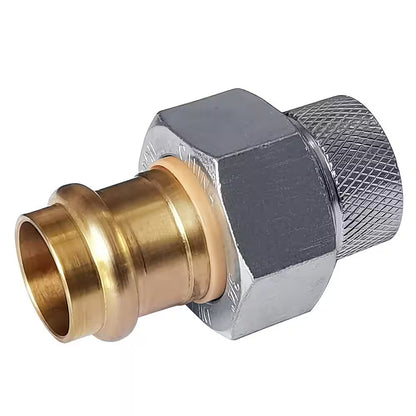 Apollo 3/4 in. x 3/4 in. FNPT x Copper Press Galvanized Dielectric Union