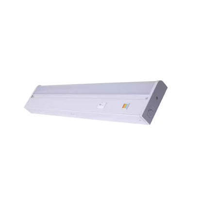 Commercial Electric 18" Hardwired White LED 5 CCT Linkable Under Cabinet Light