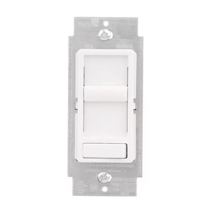 1 PACK Leviton SureSlide Slide Dimmers with Preset Switch White