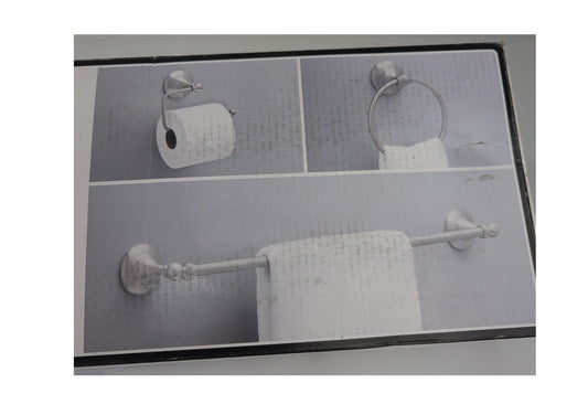 Delta GRE63-BN Greenwich II 3-Piece Accessory Set in SpotShield Brushed Nickel