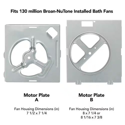 Broan-NuTone Replacement Motor Wheel 70 CFM RE70BN