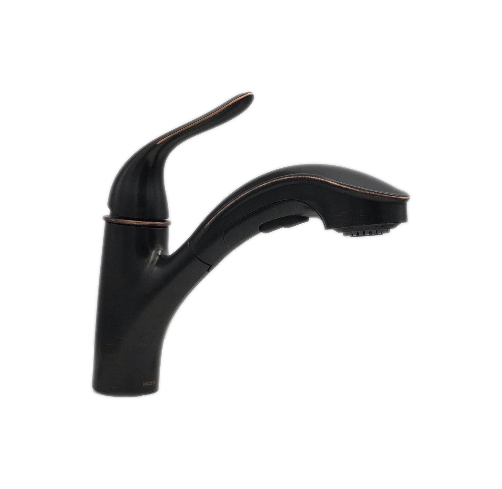 Brecklyn Pull-Out Sprayer Kitchen Faucet w/ Power Clean in Mediterranean Bronze