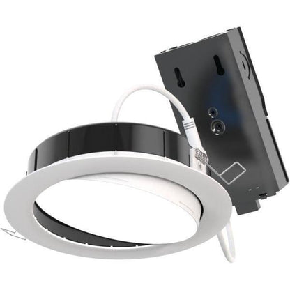 6 in.Tunable Canless Adjustable Integrated LED Recessed Light Downlight Trim