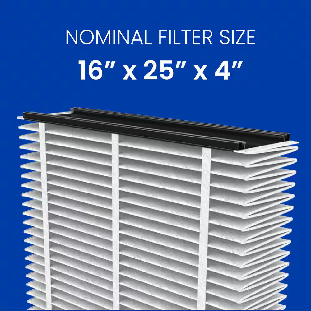 Aprilaire 16 x 25 x 4 410 Air Cleaner Filter MERV 11 Whole-House Air Purifier