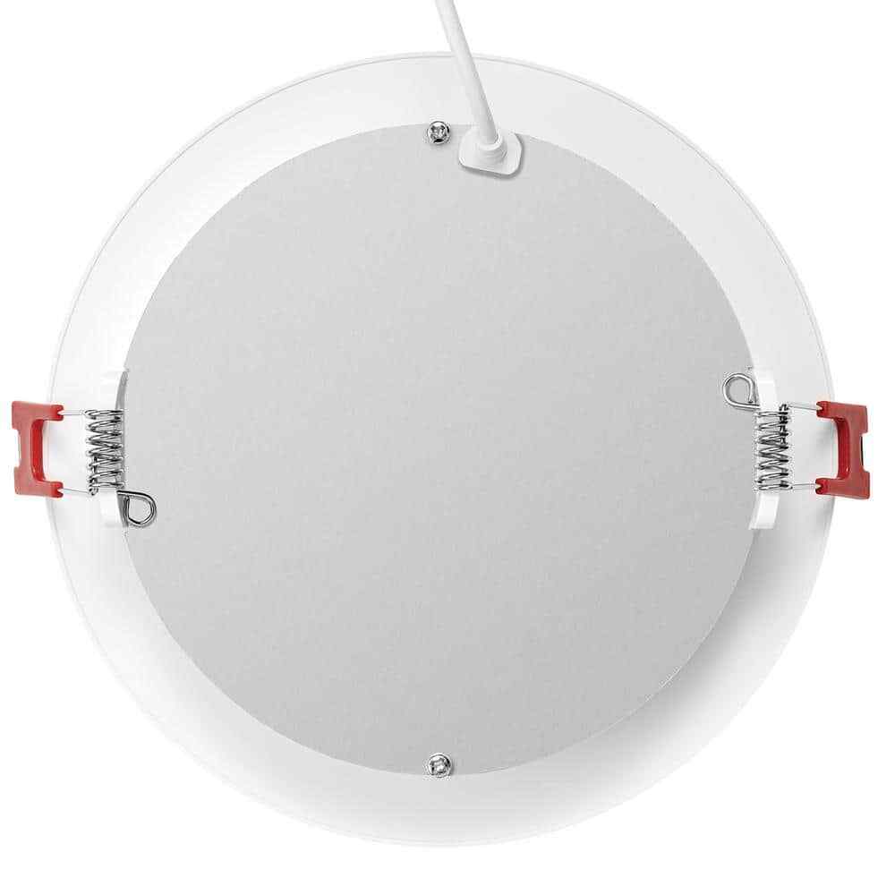 Commercial Electric 6" Pro LED Canless Recessed Light, Adjustable CCT, White