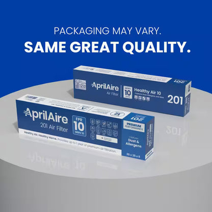 AprilAire 201 Air Filter 2200 2250 Series FPR 10 MERV 10 20 x 25 x 6