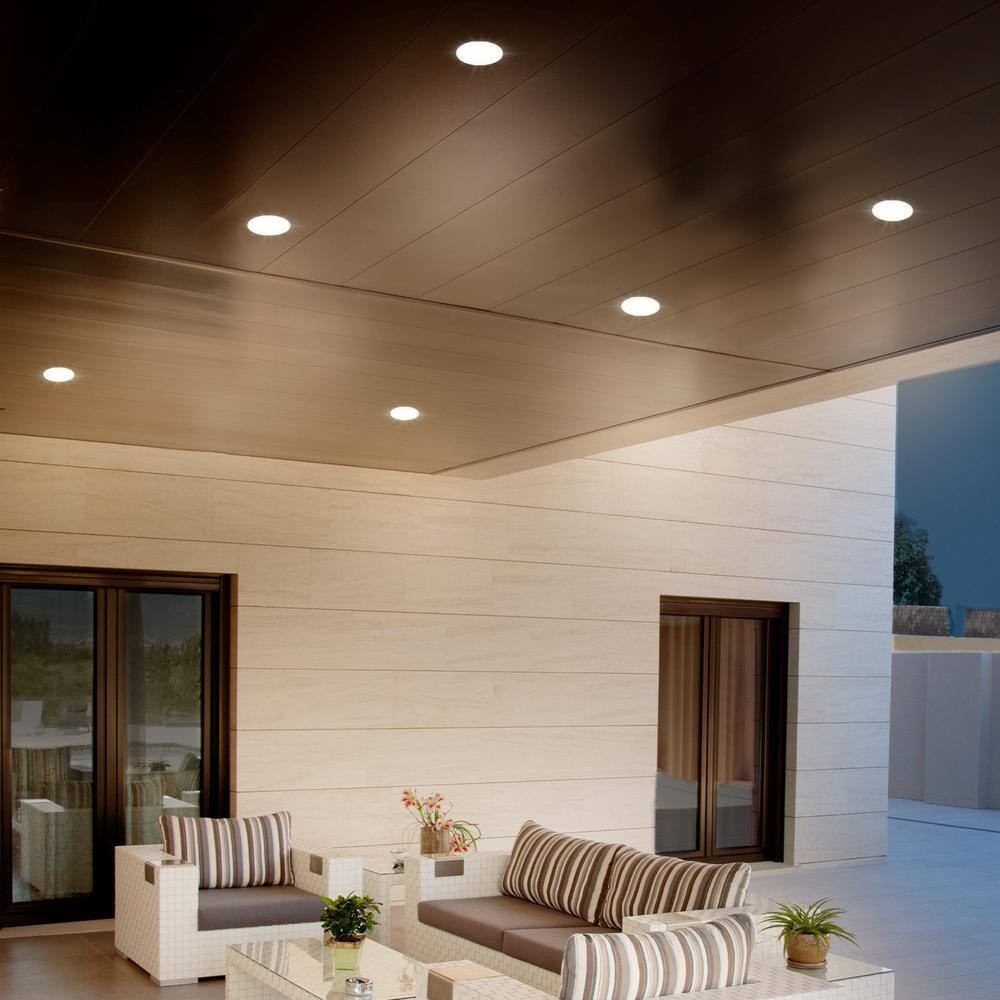 Commercial Electric Infiniedge 6 in Round Adj Color Temp Canless Recessed Light