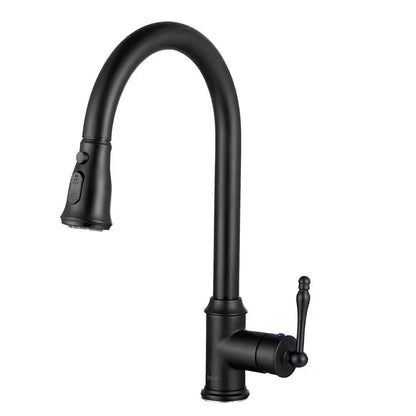 AKDY Drop-In Kitchen Sink 25" x 22" Stainless Steel 1-Bowl Matte Black w/ Faucet