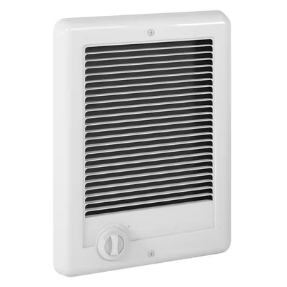 Cadet 120v 1000w Com-Pak In-wall Fan-forced Electric Heater in White Thermostat
