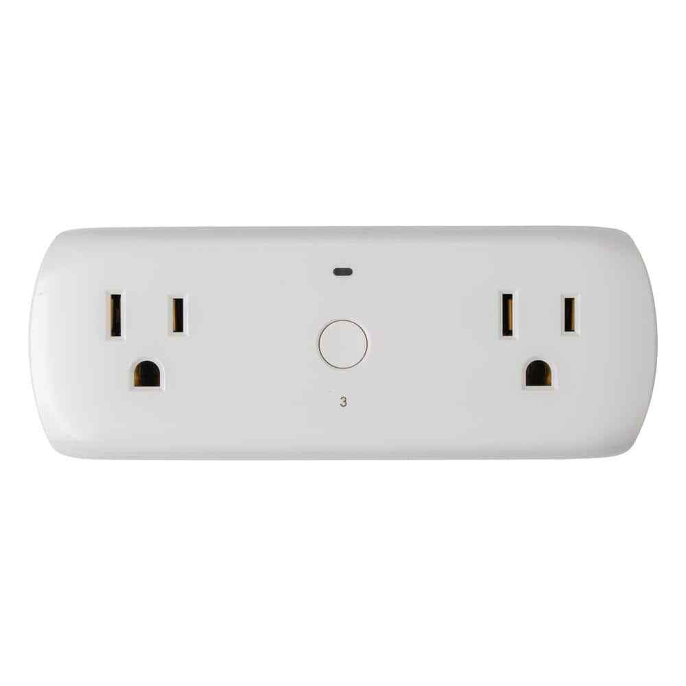 Commercial Electric Wireless Indoor Remote Control AC/DC Adapter White 3-Pack