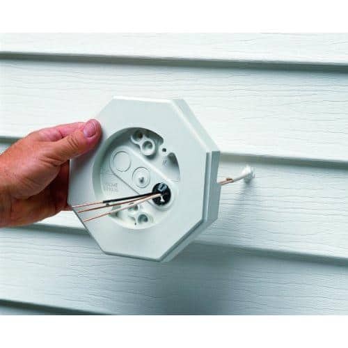 Arlington Industries Dutch Lap Siding Mounting Kit with Built-in Box Single Pack