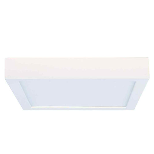 Bulbrite 5.5 in. White Round Flush Mount Ceiling Light w/ Plastic Shade PRI