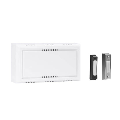 Defiant Wired Deluxe Contractor Doorbell Kit with 2 Wired Push Buttons