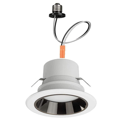 Commercial Electric 4 in. Adjustable LED Recessed Light Trim w/ 4 Trim Colors