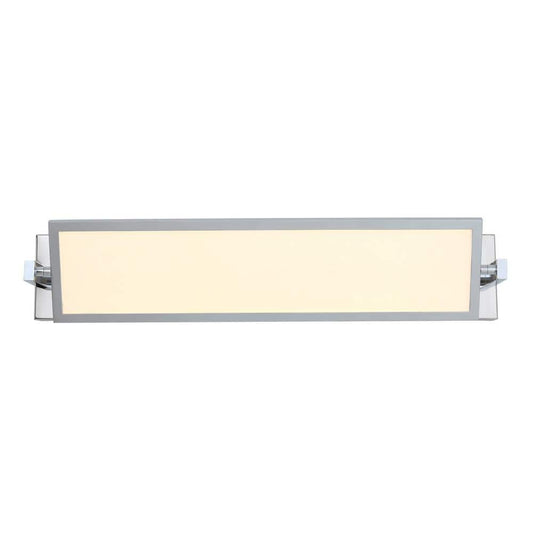 Artika Reflection 27 in. 1-Light Chrome Modern Integrated LED Vanity Light Bar