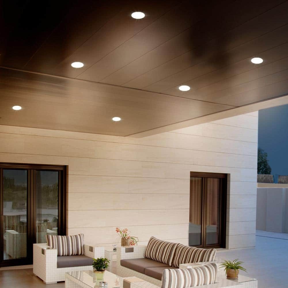 Commercial Electric 10" LED InfinitiEdge Canless Recessed Light Adjustable CCT