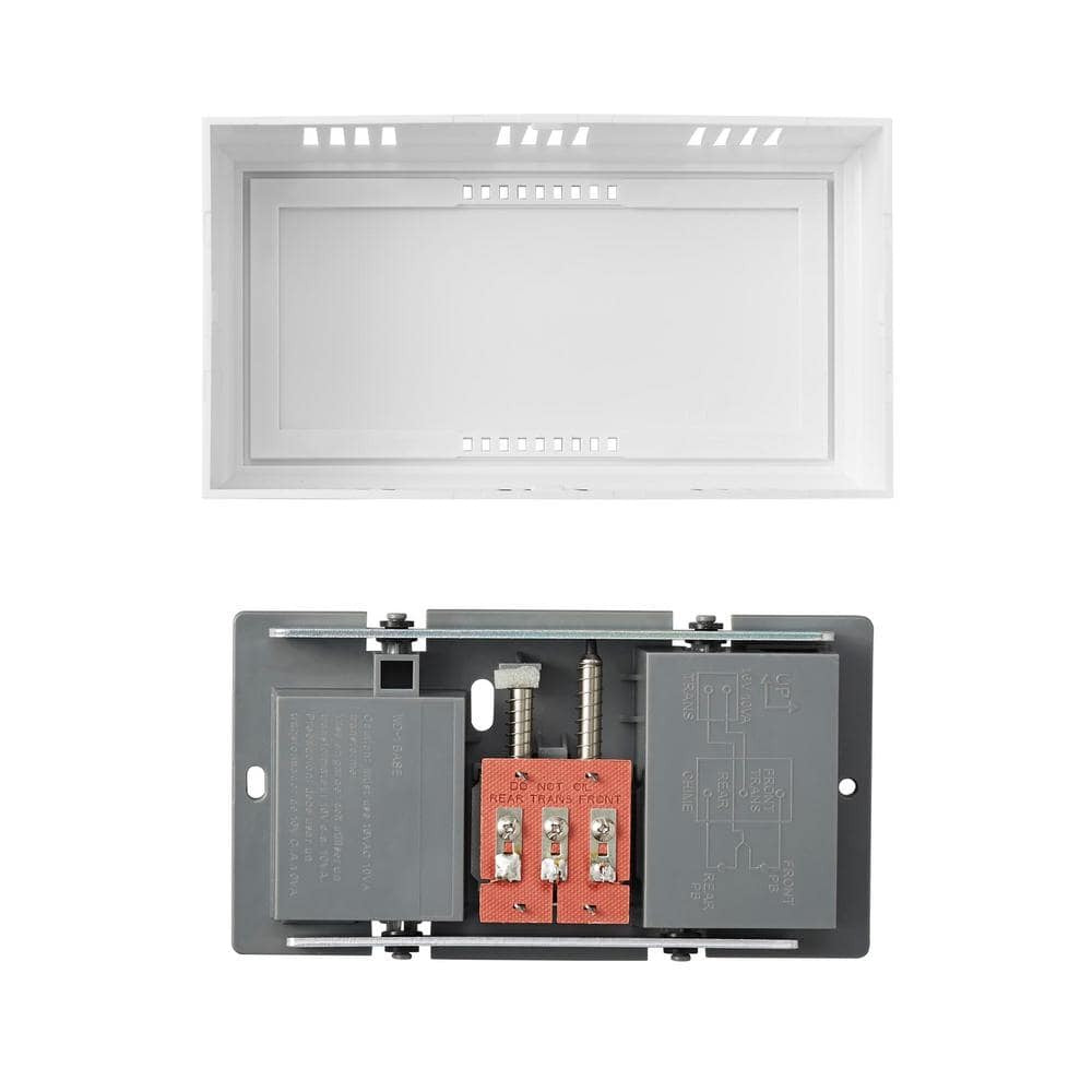 Defiant Wired Deluxe Contractor Doorbell Kit with 2 Wired Push Buttons