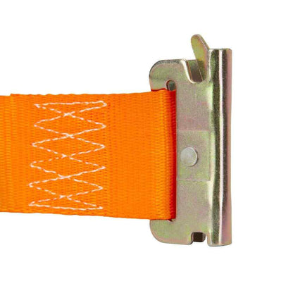 2 in. x 12 ft. 2000 lb Cambuckle Ratchet Strap for X-Track/E-Track Systems 2-pk