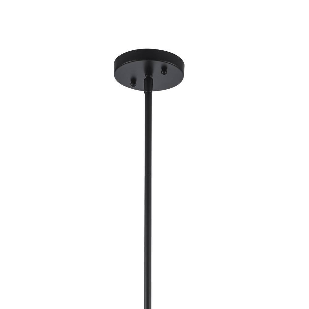Bel Air Lighting Linden 3-Light Black Candle Chandelier 11643 BK