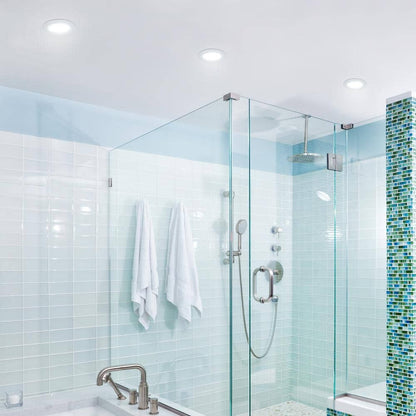 Commercial Electric Integrated LED 6" Retrofit Ultra Slim  Recessed Light, White