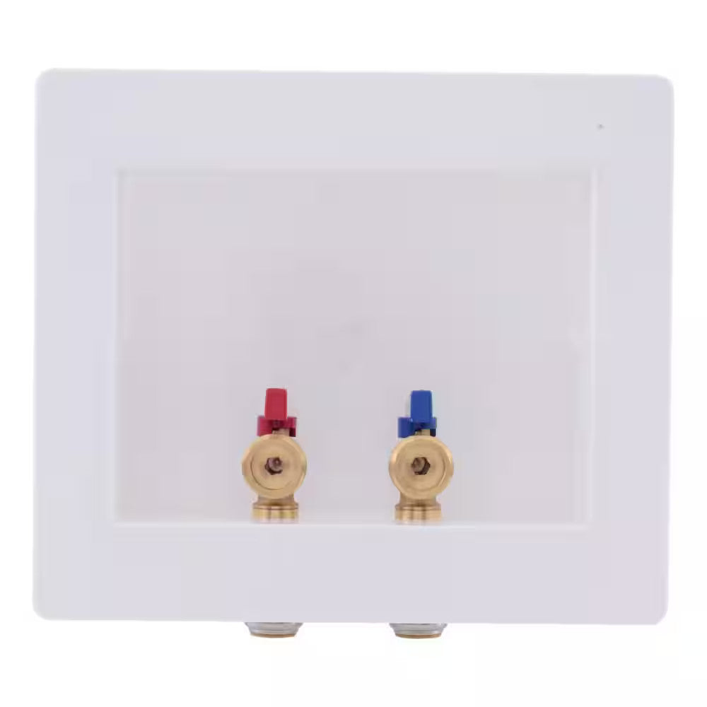 1/2 in. Push-to-Connect x 3/4 in. MHT Brass Washing Machine Outlet Box