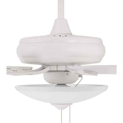 CRAFTMADE Eos 52 in. White Ceiling Fan w/ reversable blades and light kit