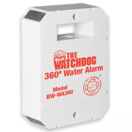 Basement Watchdog 110 dB Battery Operated Water Alarm w/ 360 Sensing Technology