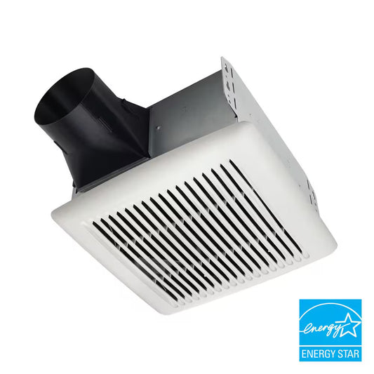 Broan NuTone 80-110 Selectable CFM, Room Side Installation, Bathroom Exhaust Fan